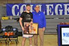 MBBall Senior Day  Men's Basketball Senior Day. - Photo By: KEITH NORDSTROM : Wheaton, basketball, Senior Day